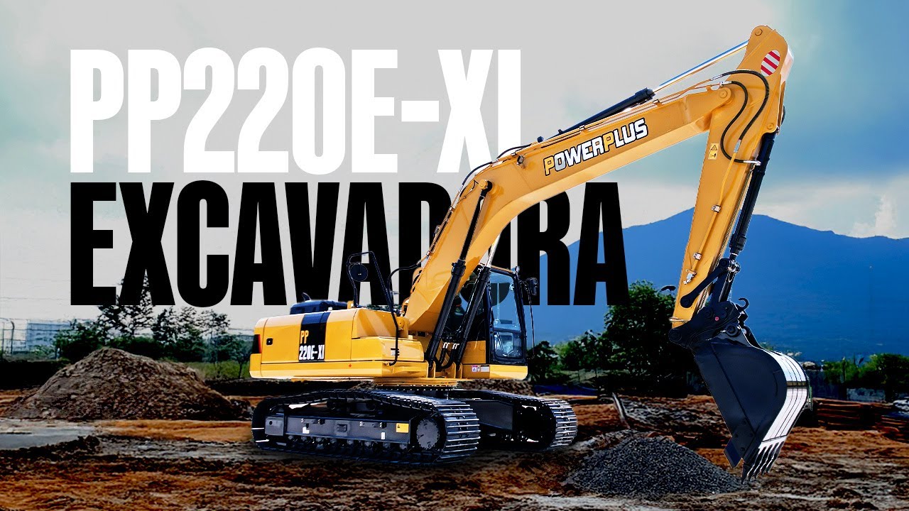POWERPLUS PP220E-XI EXCAVADORA