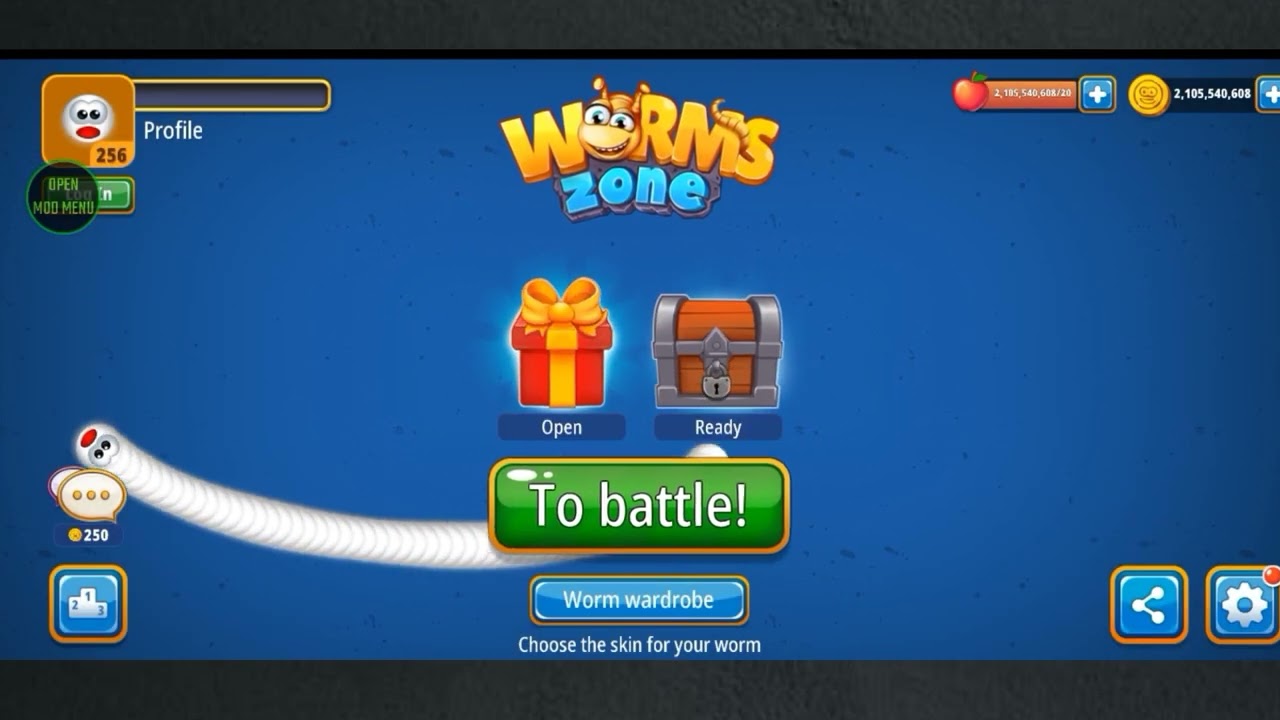Worms Zone.io God Mod Menu | worms zone mod apk no death | Worms Zone.io Mod Menu