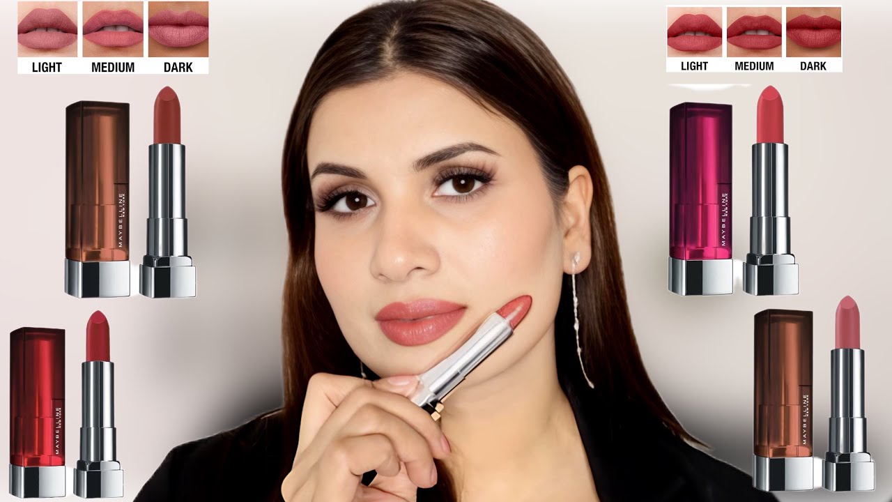 Кремовая матовая помада Maybelline Color Sensational | Образцы | Обзор | Часть 2