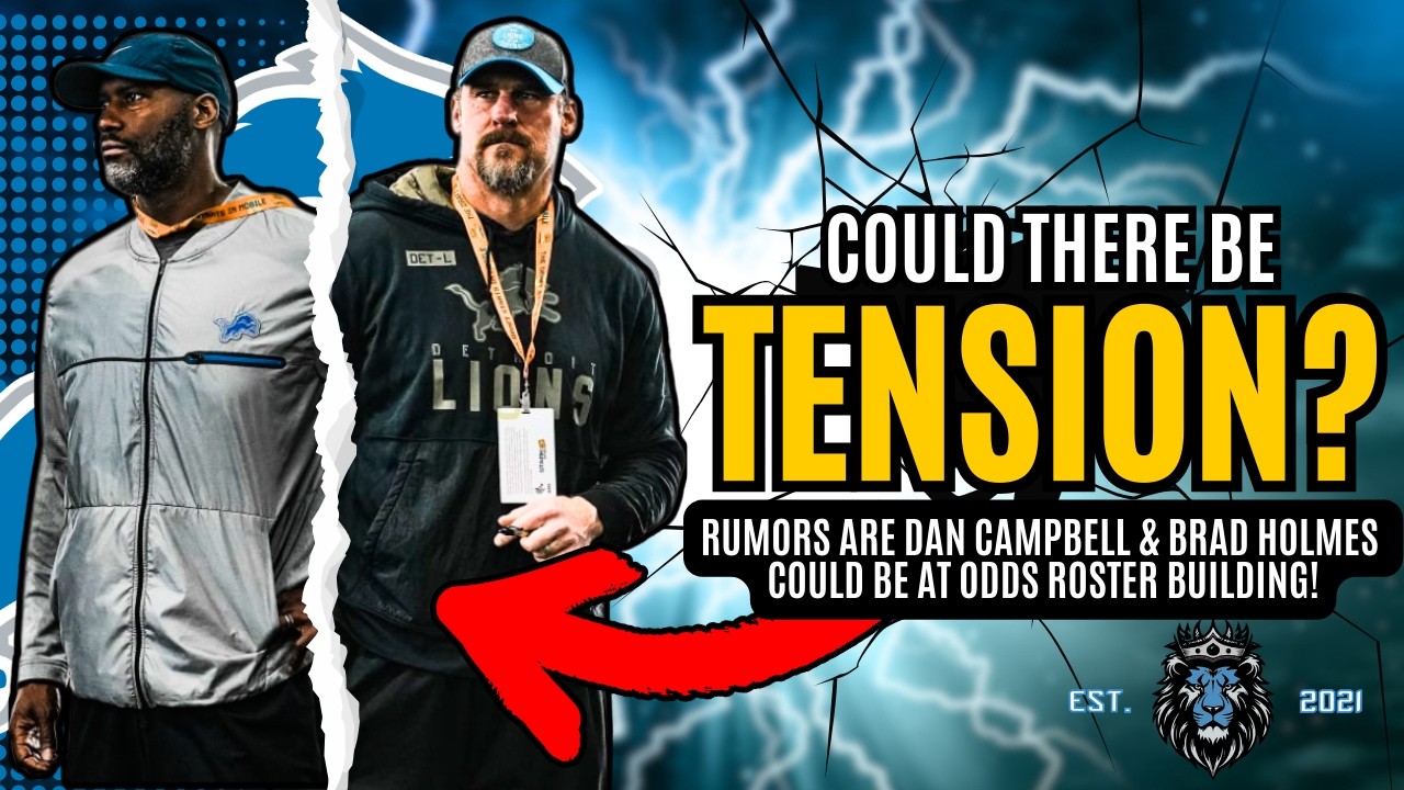 Is TENSION Brewing Between The Detroit Lions GM & Coach?