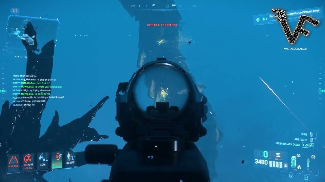 We tried to bomb the Valakkar Worm Boss.