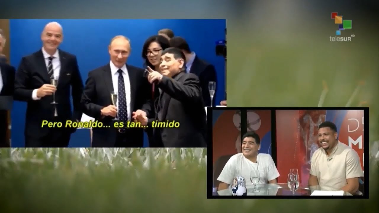 El día que Maradona y Ronaldo le pidieron una foto a Putin.