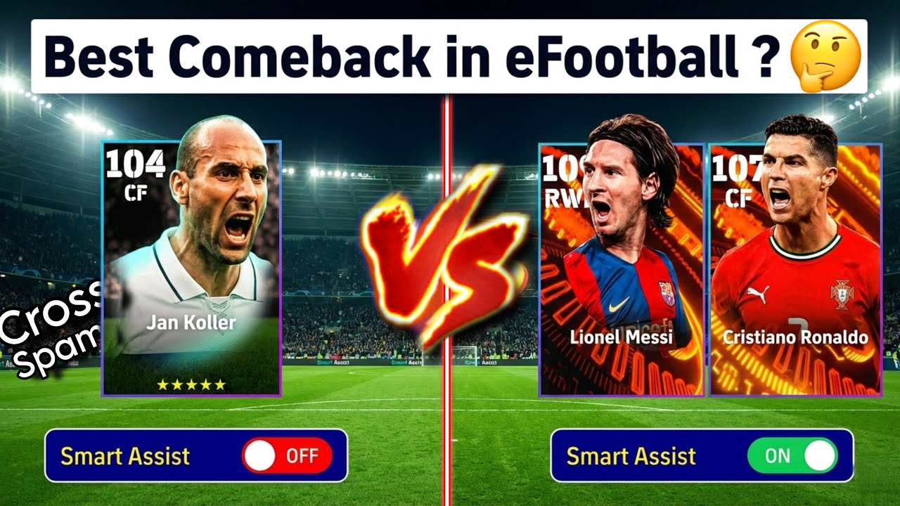 P2W Cross Spam vs P2W Smart Assist Squad | Who will win ? | 🤔⚽️