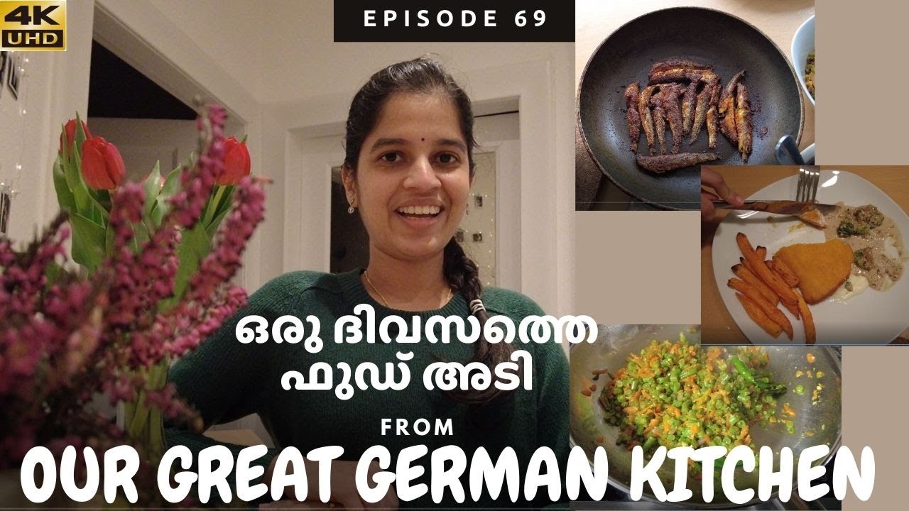 What I eat in a day | Germany Malayalam Vlog | A day in my Life in Kitchen | German Kitchen