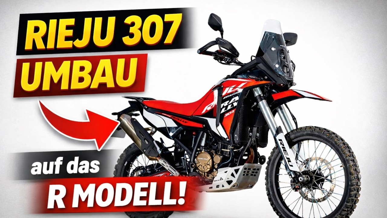 Rieju 307 Adventure – Umbau auf R Version mit dem R KIT: Lohnt sich das wirklich?