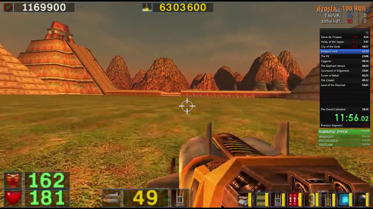 Serious Sam The Second Encounter speedrun normal% by Kykystas/antidot/VK