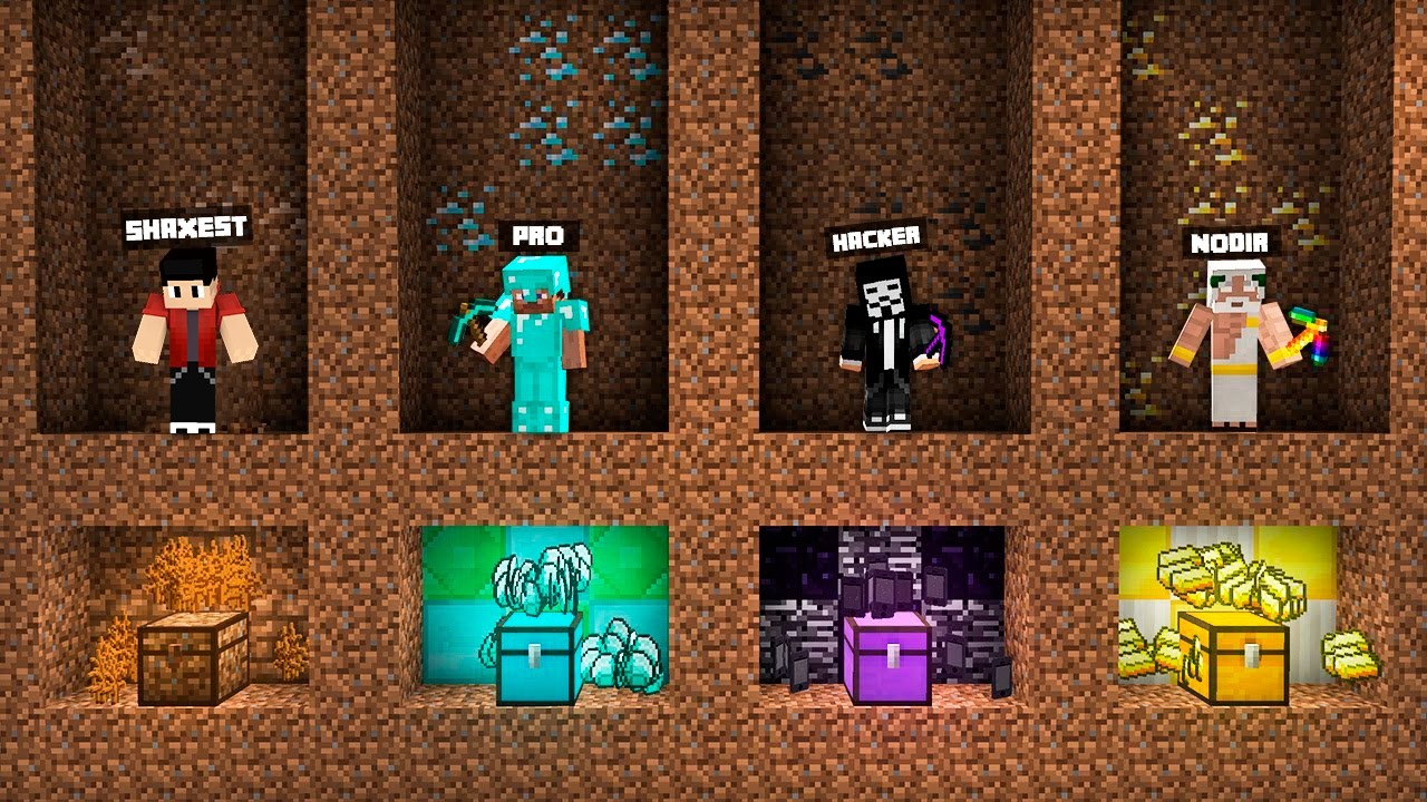 YERNI OSTIDAN HAZINALAR TOPDIK 😮 | UZBEKCHA MINECRAFT