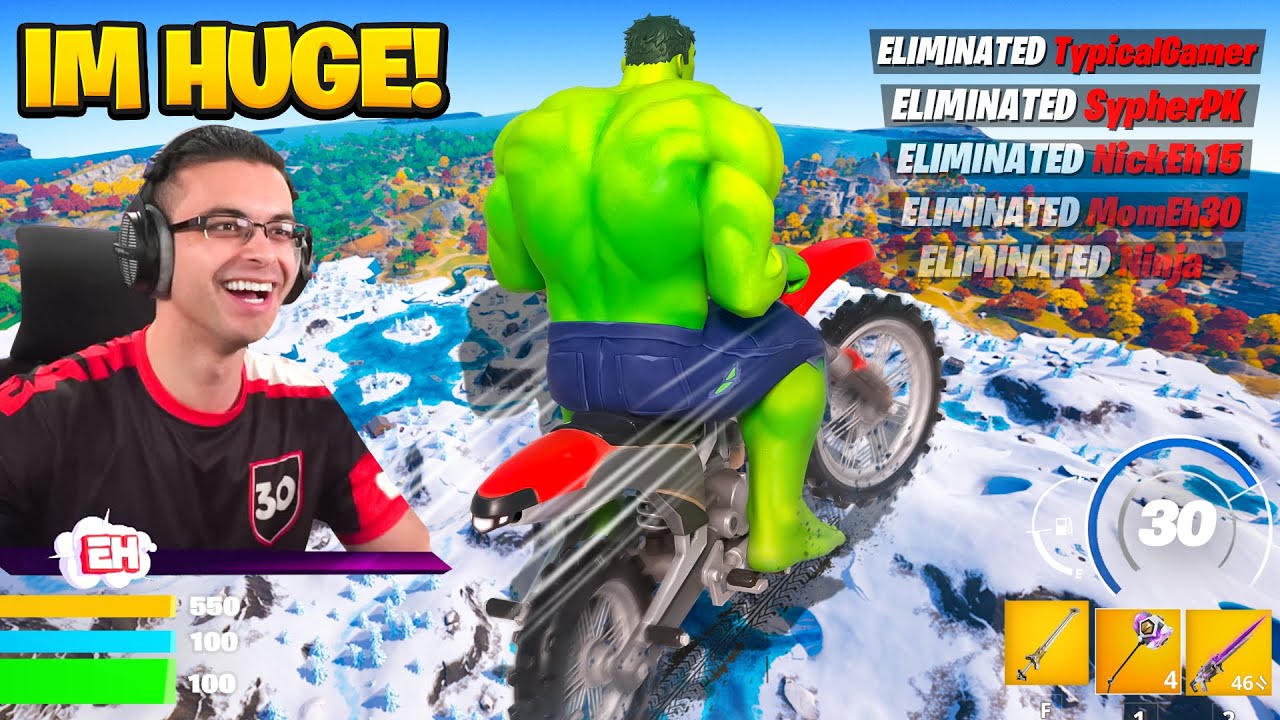 BREAKING Fortnite Chapter 4 with 100 players!