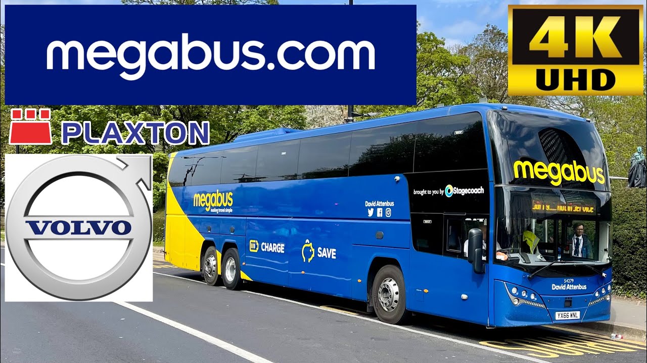 [Megabus: M7 London to Heathrow Airport & Cardiff] Plaxton Elite I Volvo B11RT Coach (54279/YX66WNL)