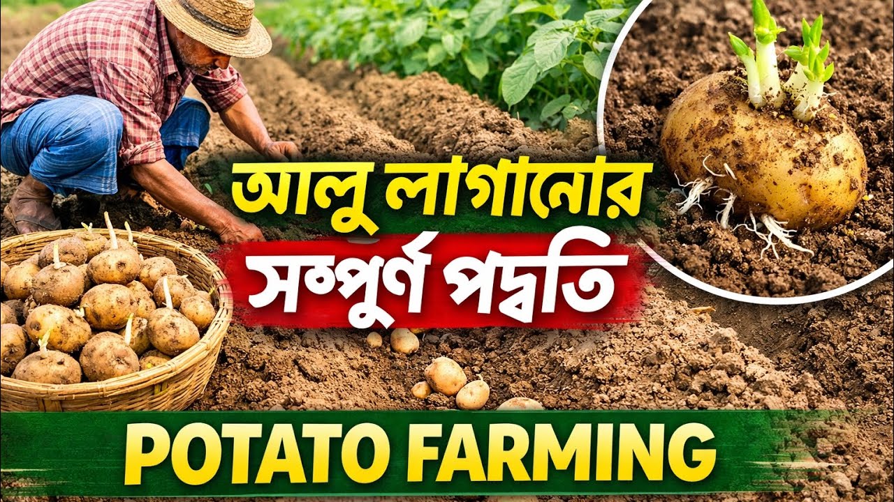এই পদ্ধতিতে আলু লাগালে ফলন দ্বিগুণ! 😱 | Potato Farming Secret