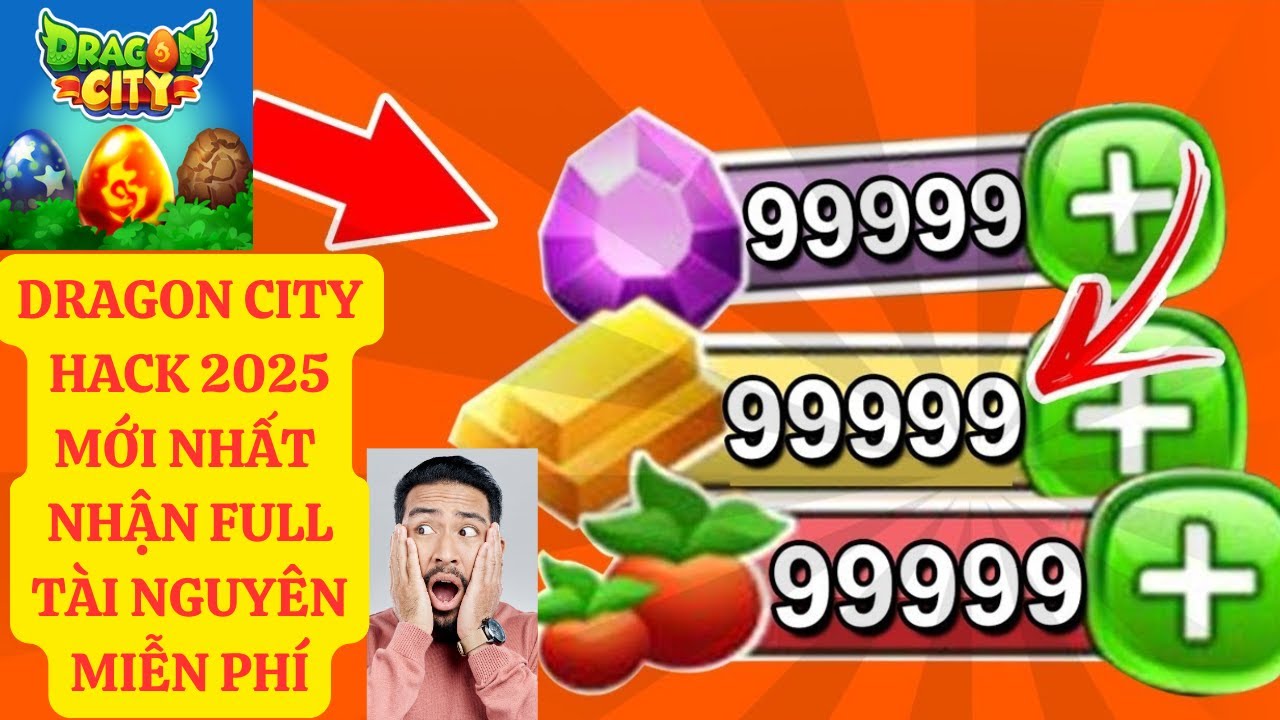 Dragon City HACK 2025 - HƯỚNG DẪN NHẬN FULL TÀI NGUYÊN MIỄN PHÍ TRÊN IOS/ANDROID #DragonCity