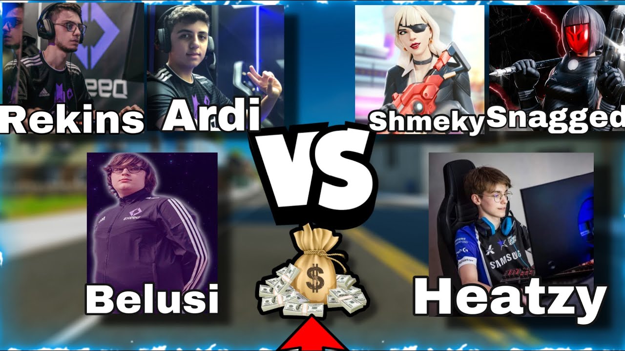 REKINS,ARDI E BELUSI VS HEATZY,SNAGGED E SHMEKY IN WAGER🤑