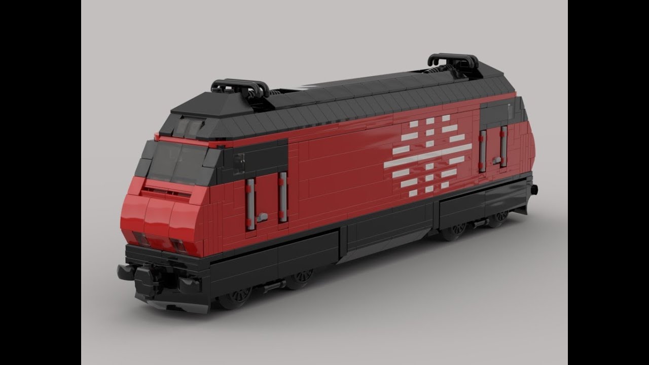 Mario´s Klemmbaustein Eisenbahn / SBB - Baureihe Re460 - Lok 2000