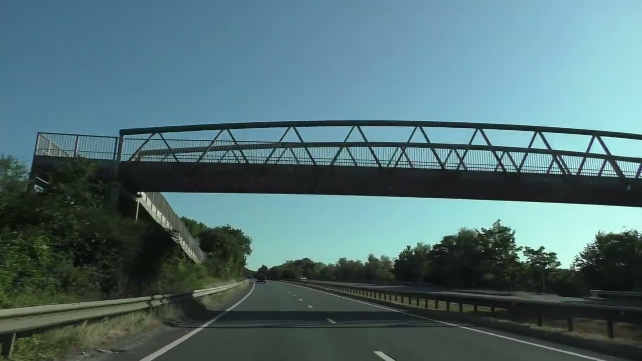 Driving On The A38 From M5 Motorway Junction 31 Exeter To Plymouth, Devon, England 12th July 2025