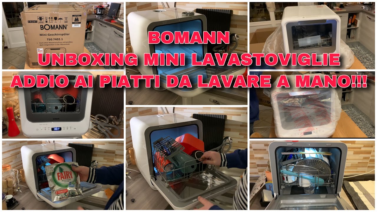 È arrivata la nostra nuova mini lavastoviglie!!! Addio piatti da lavare a mano!!!