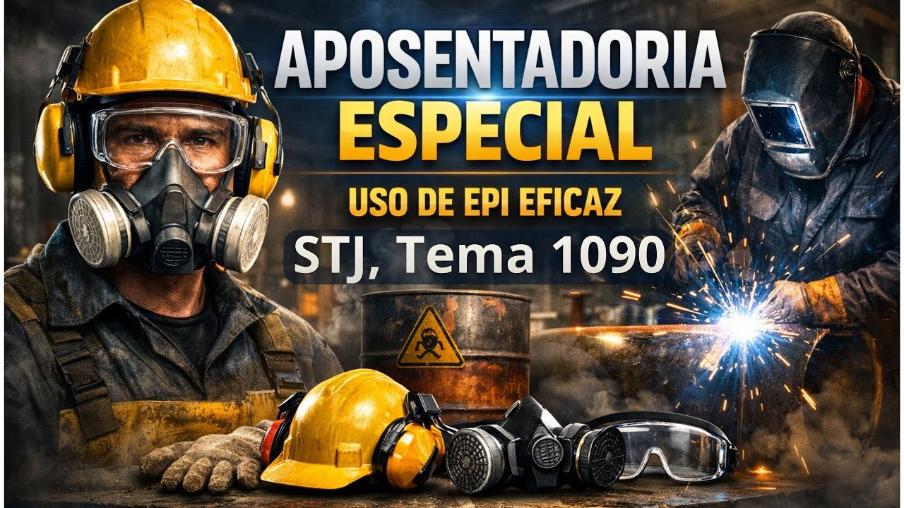 Uso de EPI Eficaz - STJ, Tema 1090 #enam