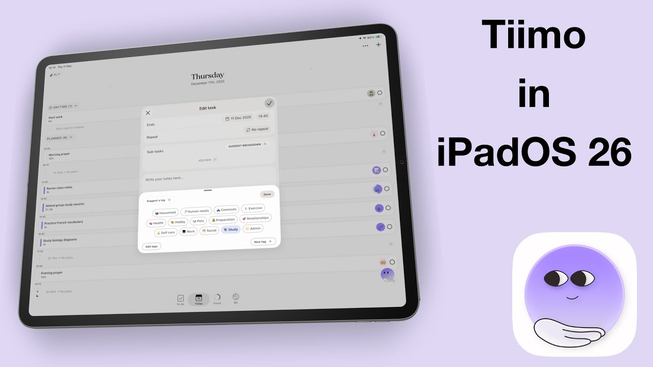 Награды App Store: Приложение года для iPhone | Tiimo (обзор)