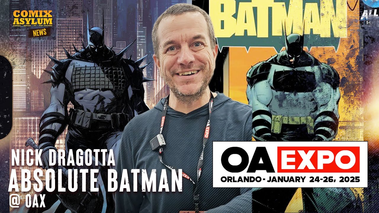 Nick Dragotta&nbsp;at OAX 2025 Talks&nbsp;Absolute Batman