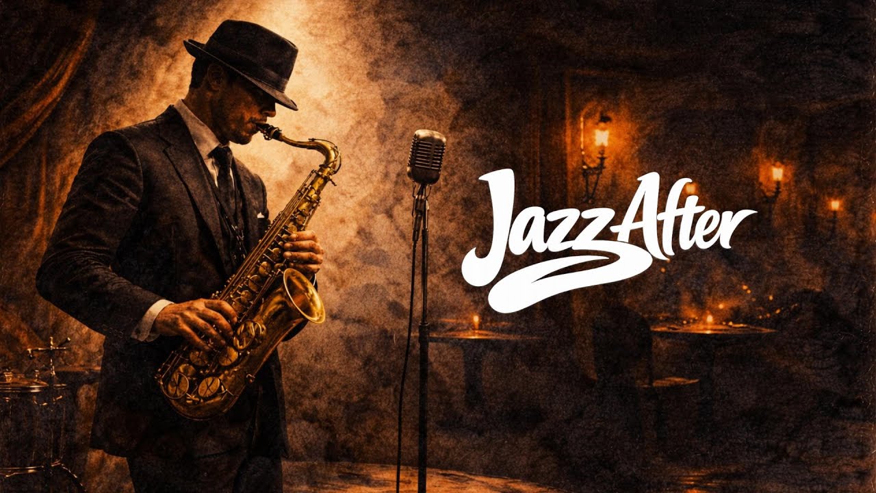 1950s Jazz Bar – 2 Hours of Slow, Smoky Sax for Late Night Thoughts