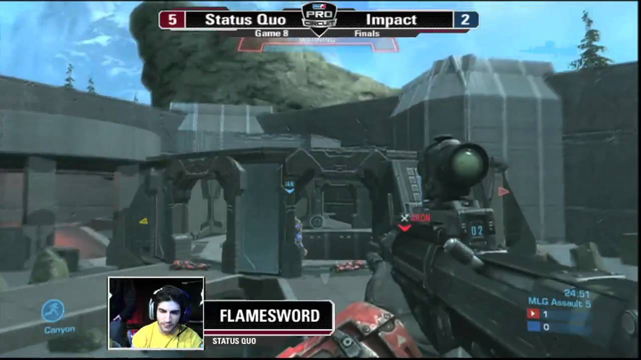 MLG Dallas Halo: Reach Finals: Status Quo vs Impact - Game 3
