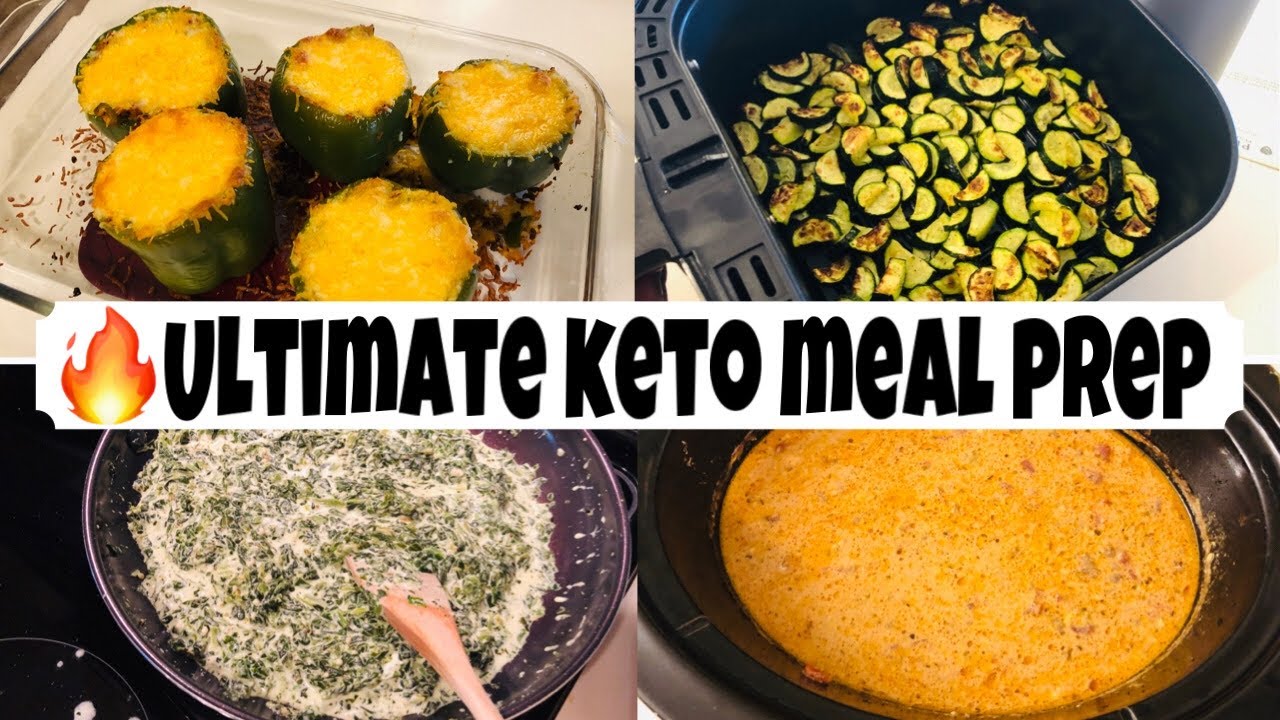 Massive Keto Meal Prep/ Batch Cooking| 2/20/20