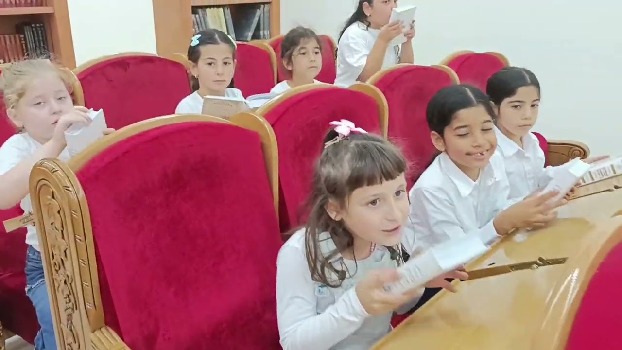 סרטון תפילות כיתה א שירת הים