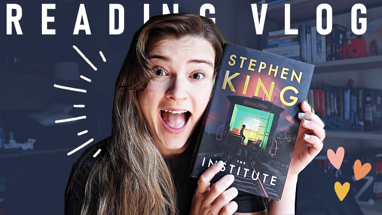 Reading The Institute by Stephen King ✨ || Reading Vlog