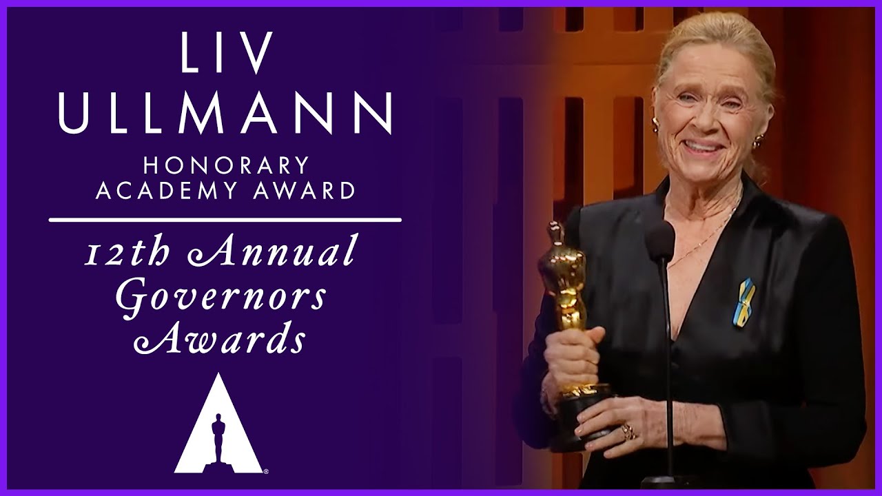 Liv Ullmann Receives an Honorary Award at the 12th Governors Awards