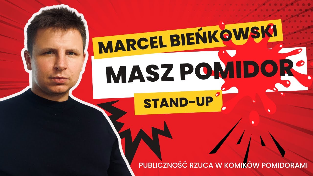 Marcel Bieńkowski - Masz Pomidor  |  Stand-up | Rzucamy w komików pomidorami