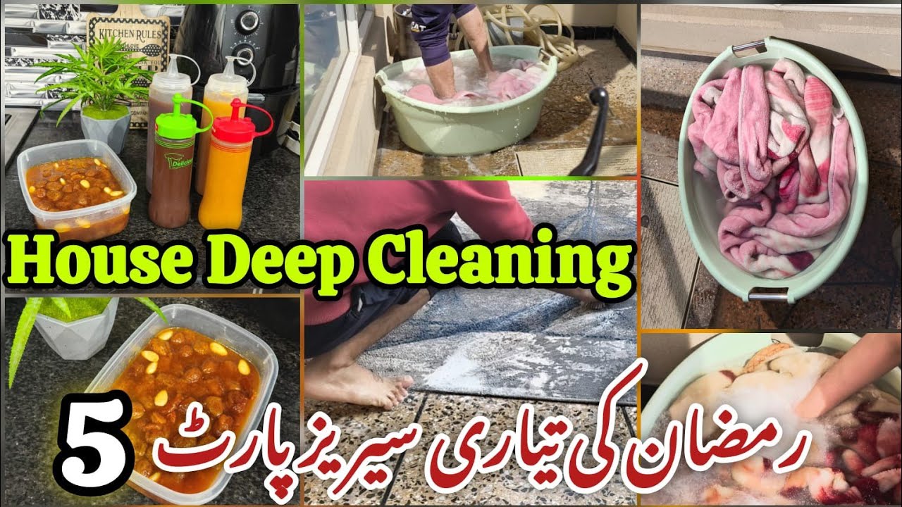 Ramazan preparations part 4 || Home deep cleaning || Made chatnies for Ramazan