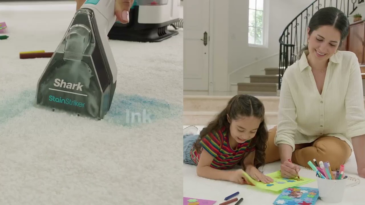 Shark StainStriker Portable Carpet, Upholstery & Area Rug Cleaner with Pet Mess Tool