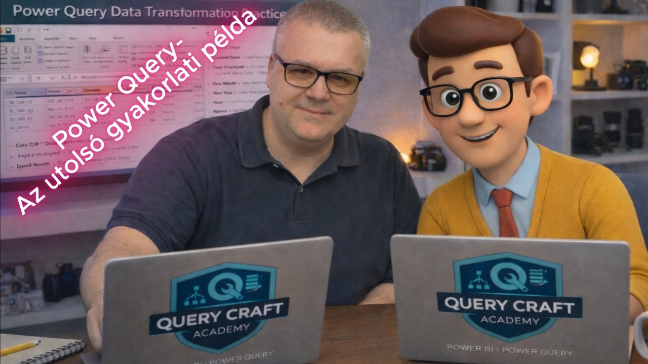 Power Query haladó gyakorlati példa 2/2 – Adattisztítás és átalakítás Excelben