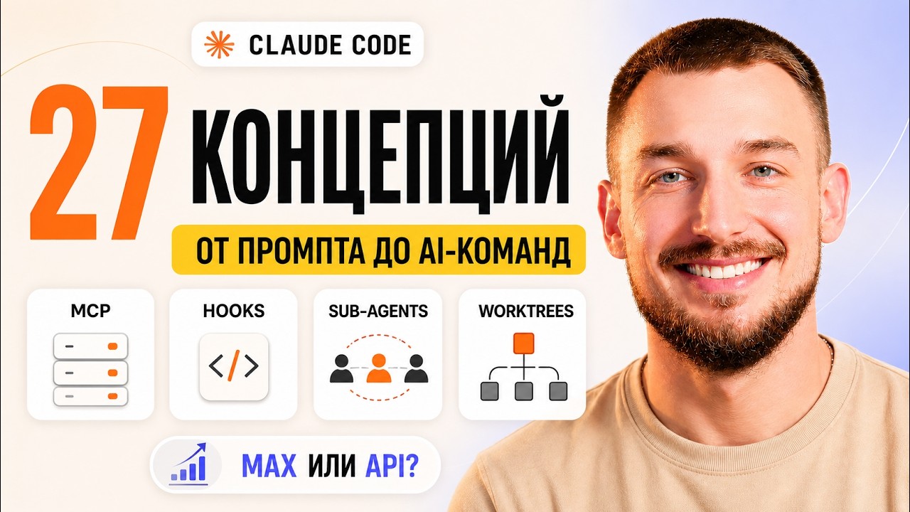 Все концепции Claude Code простым языком