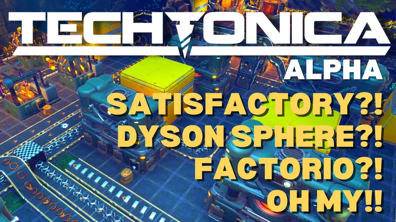 Building a DEEP subterranean factory on an ALIEN world! | Techtonica [E1]