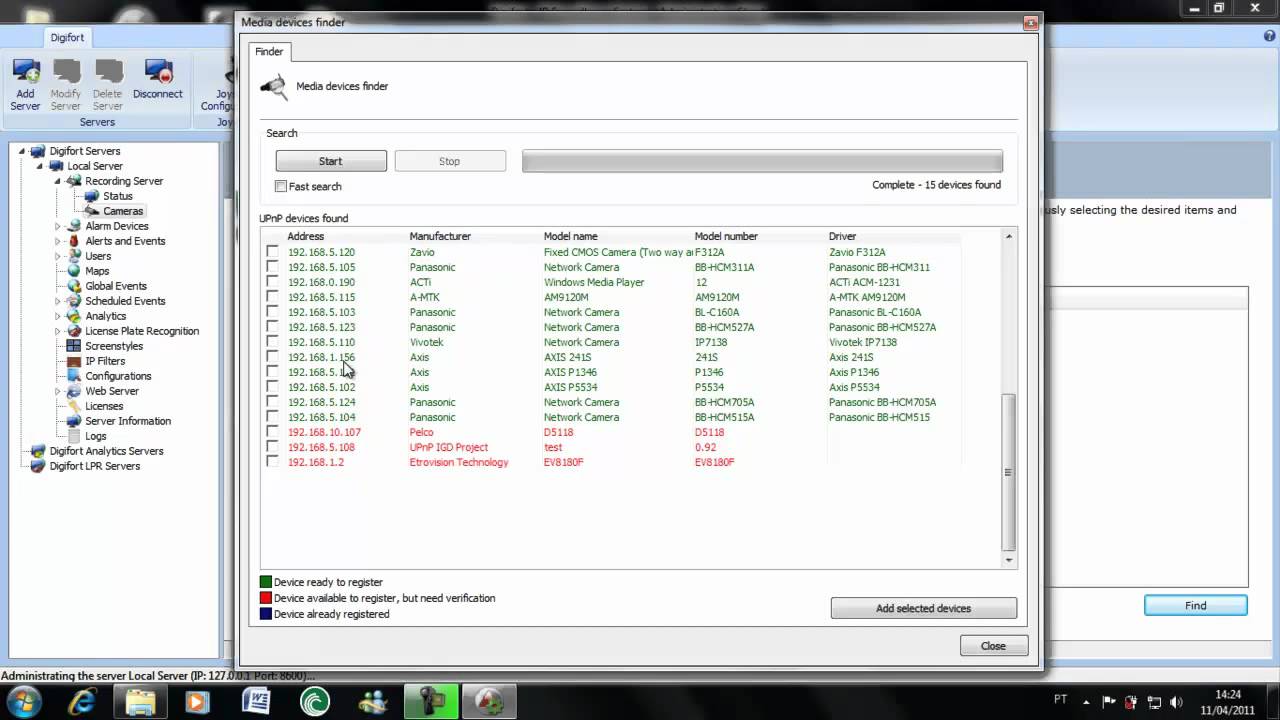 Learn How to add Your Devices into Digifort server using the NEW feature UPnP