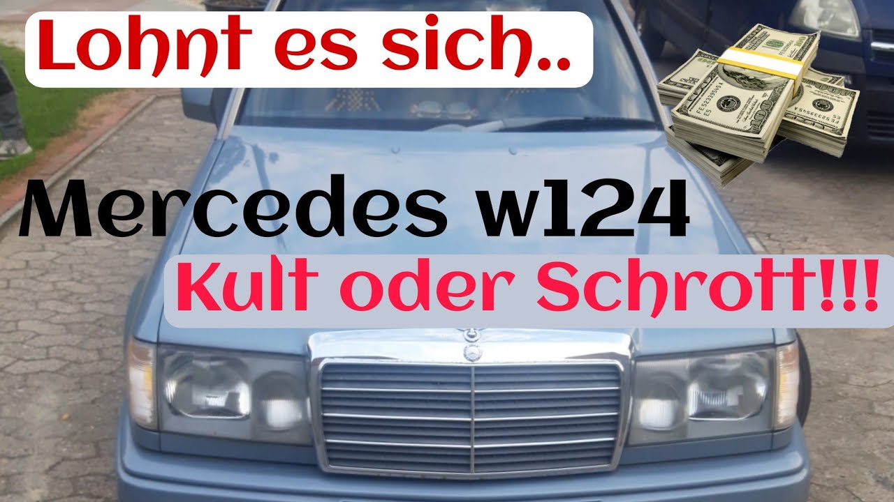 Warum? Mercedes w124.T&uuml;v Check. Bestandsaufnahme. Test.Oldtimer. Top Klassiker.