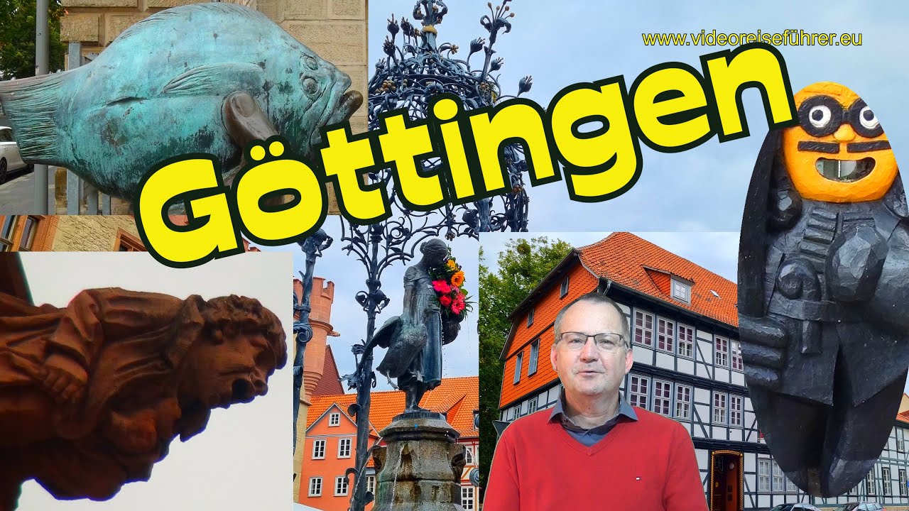 HARZ ! Göttingen😃🏰🏛⛲⛪Sehenswürdigkeiten per Videoreiseführer🏰💒Stadtführung Unistadt-Niedersachsen*GÖ