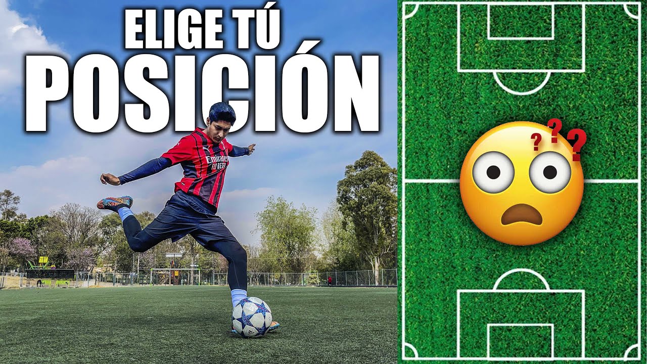 CÓMO SABER que POSICIÓN ERES en el FUTBOL ⚽️ ENCUENTRA tú POSICIÓN IDEAL y JUEGA CÓMO CRACK 🔝