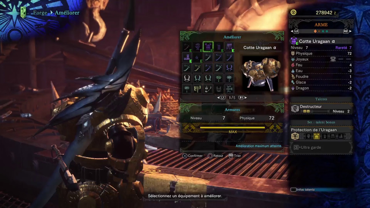 [Rediff] Monster Hunter World - se créer un équipement pour débuter