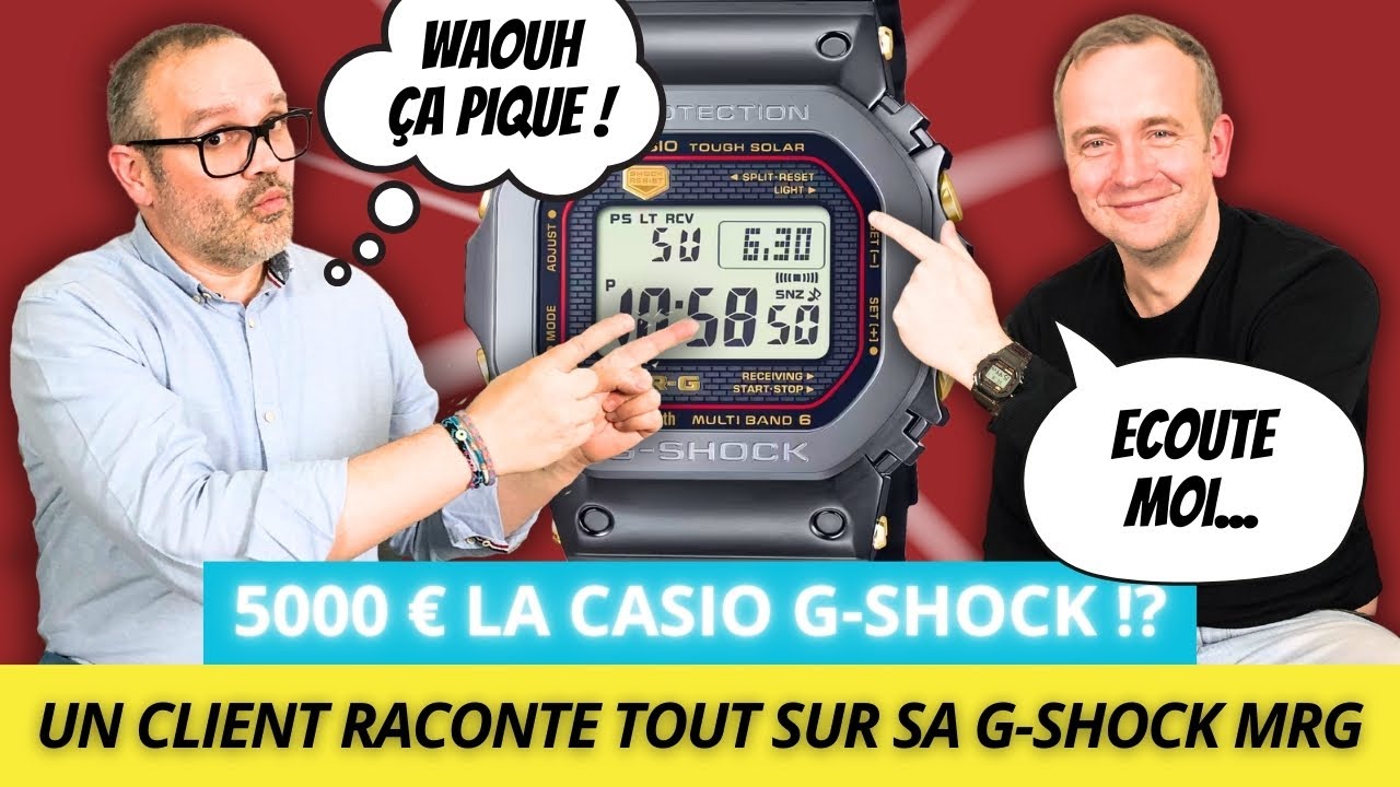 G-SHOCK À 4000 € ! Trop CHÈRE ou PAS ? Ivan raconte sa CASIO G-Shock MRG (S5E12)