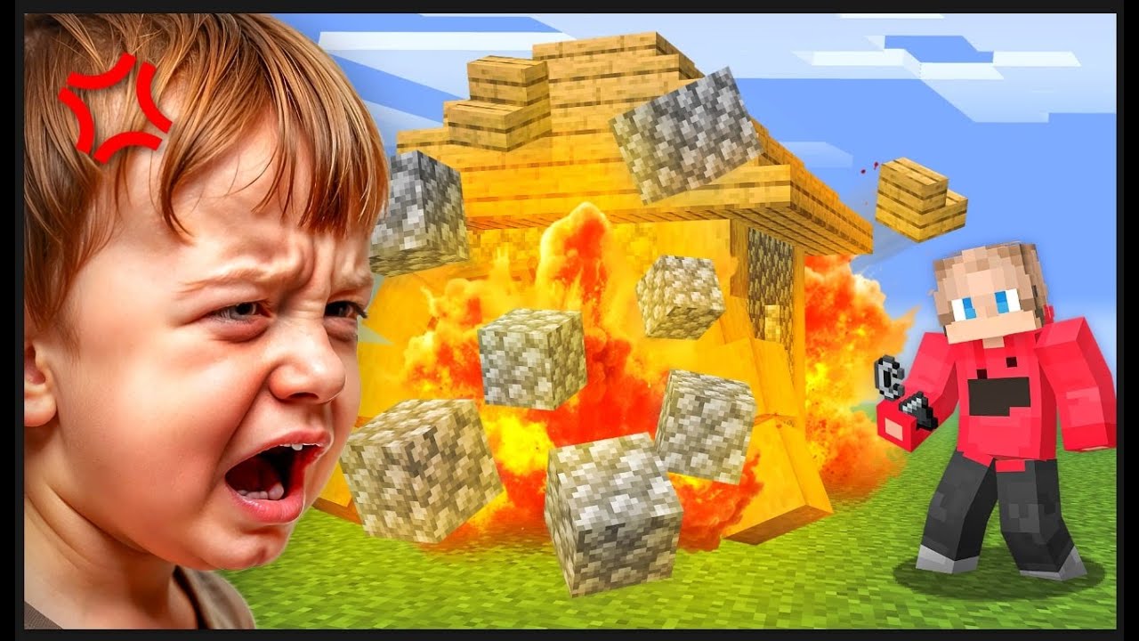MEIN KLEINER BRUDER HASST MICH wegen Minecraft! 😳