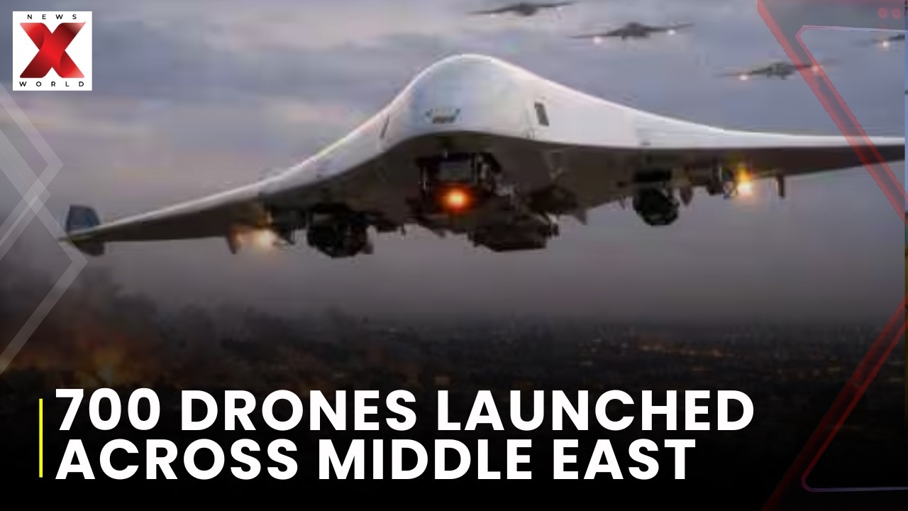 Revolutionary Guards Announce 700 Drone Attacks Across Middle East | NewsX World