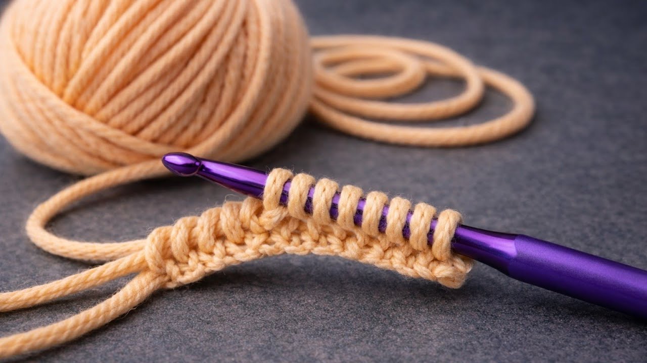 Very Easy Crochet Baby Blanket for Beginners (Unique & Simple Pattern)