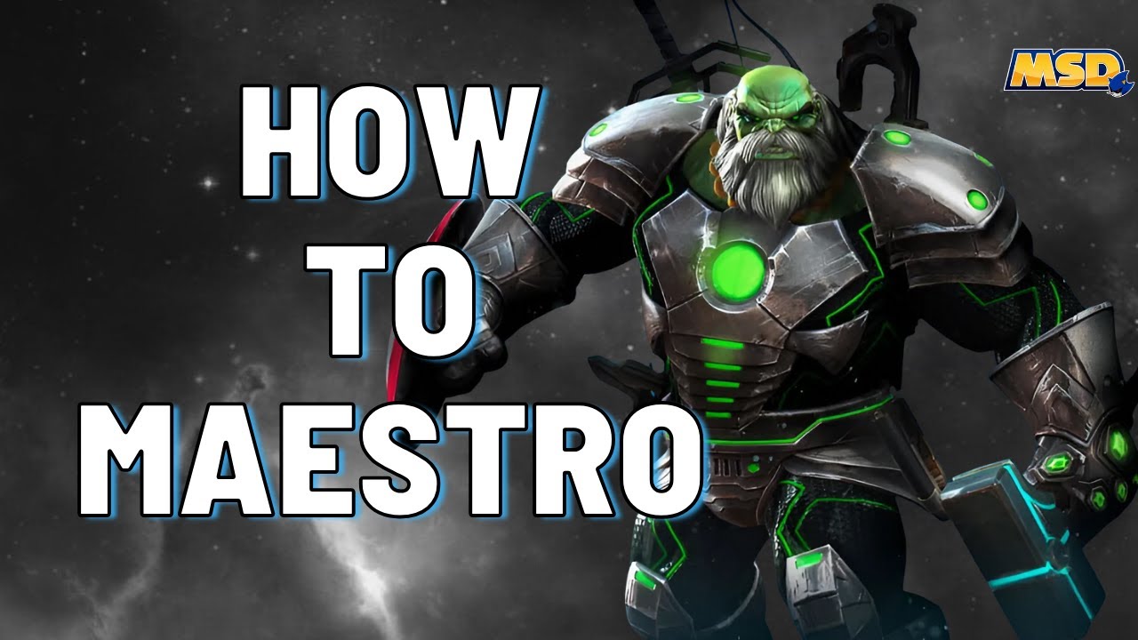How to Effectively Use and Fight Maestro | Marvel Contest of Champions