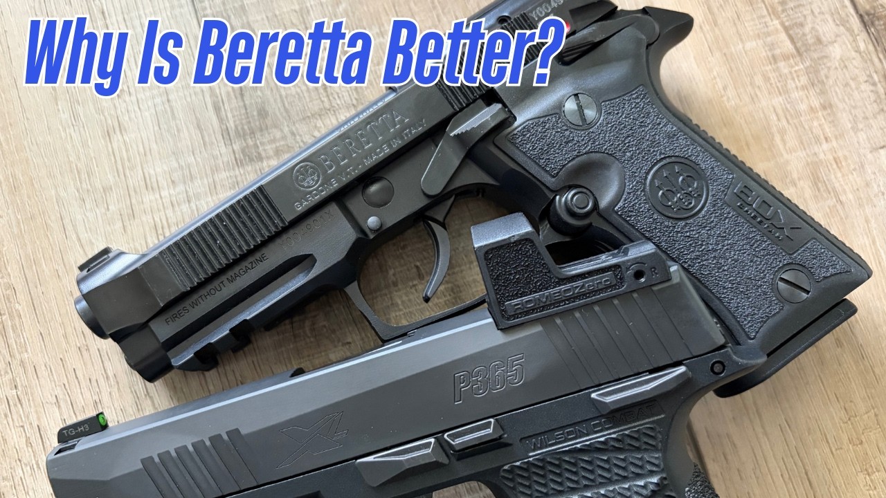 Улучшенный микрокомпактный пистолет: Beretta 80X Cheetah против Sig P365 XL
