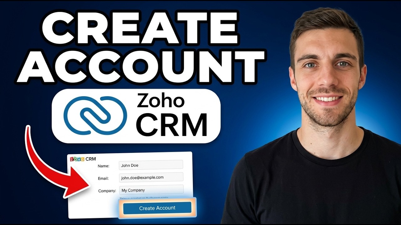How to Create Zoho CRM Account (Step By Step Tutorial)