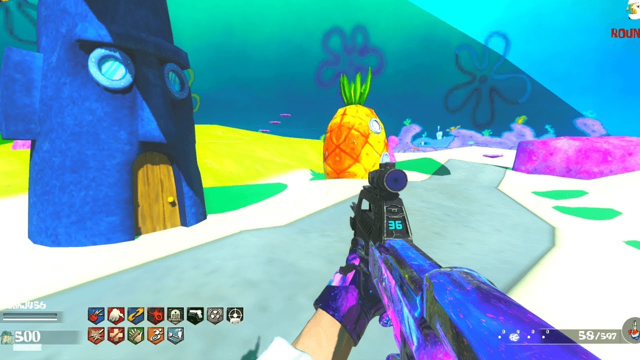 SPONGEBOB BIKINI BOTTOM TOWER ZOMBIES!