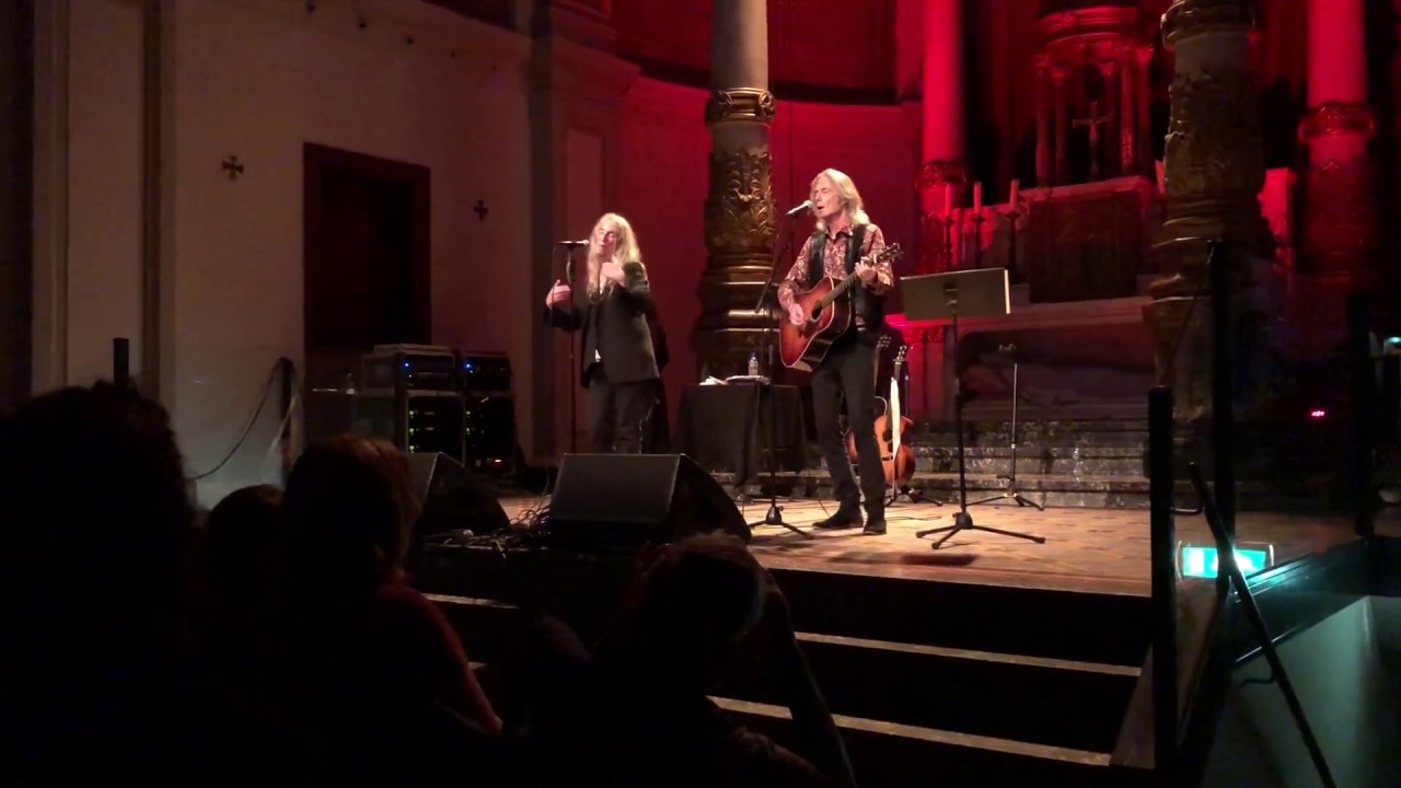 Patti Smith and Lenny Kaye Dancing Barefoot in Amsterdam May 2018