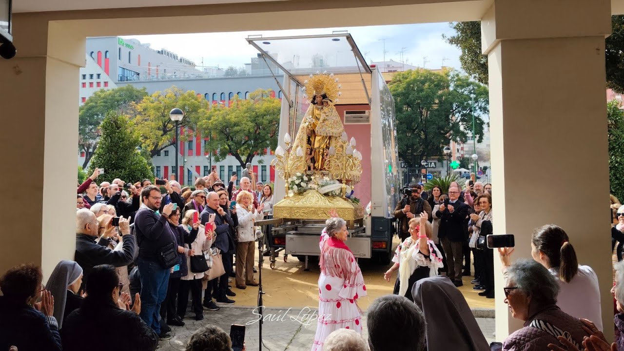 🔴{Visita de la Patrona de valencia a la Hermanitas de los pobres}Nuestra señora Desamparados 2025.