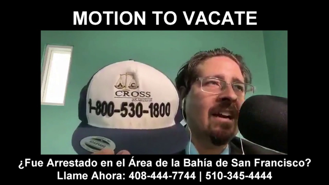 Motion to Vacate